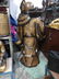 Large gilt bronze buddha statue - 4