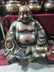 Large gilt bronze buddha statue