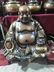 Large gilt bronze buddha statue - 3