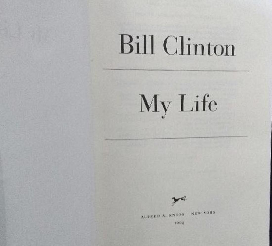 Book: President Clinton. My Life. Signed (1 of 6)