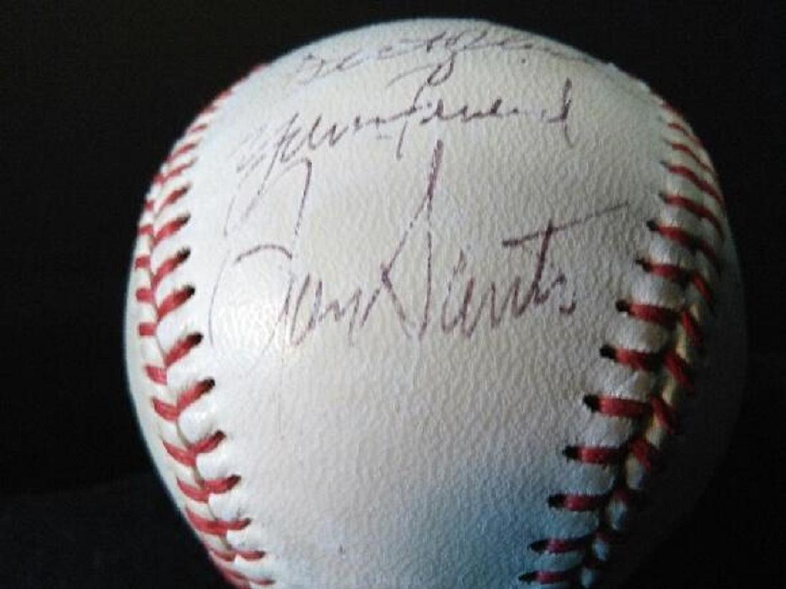 Ron Santo Signed Baseball. (1 of 4)