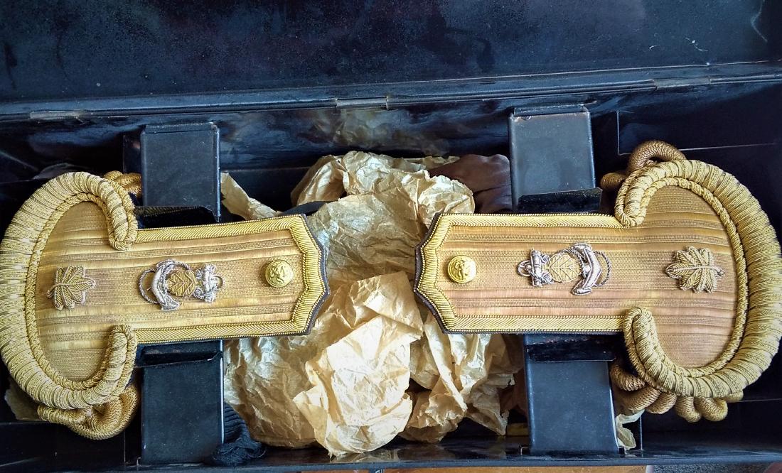 Antique US Naval Officers Epaulettes (1 of 5)