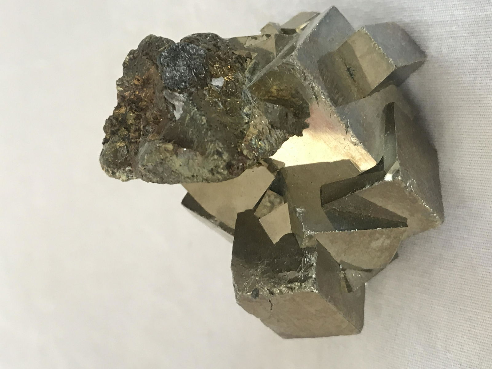 Pyrite Crystals with Calcapyrite (1 of 10)