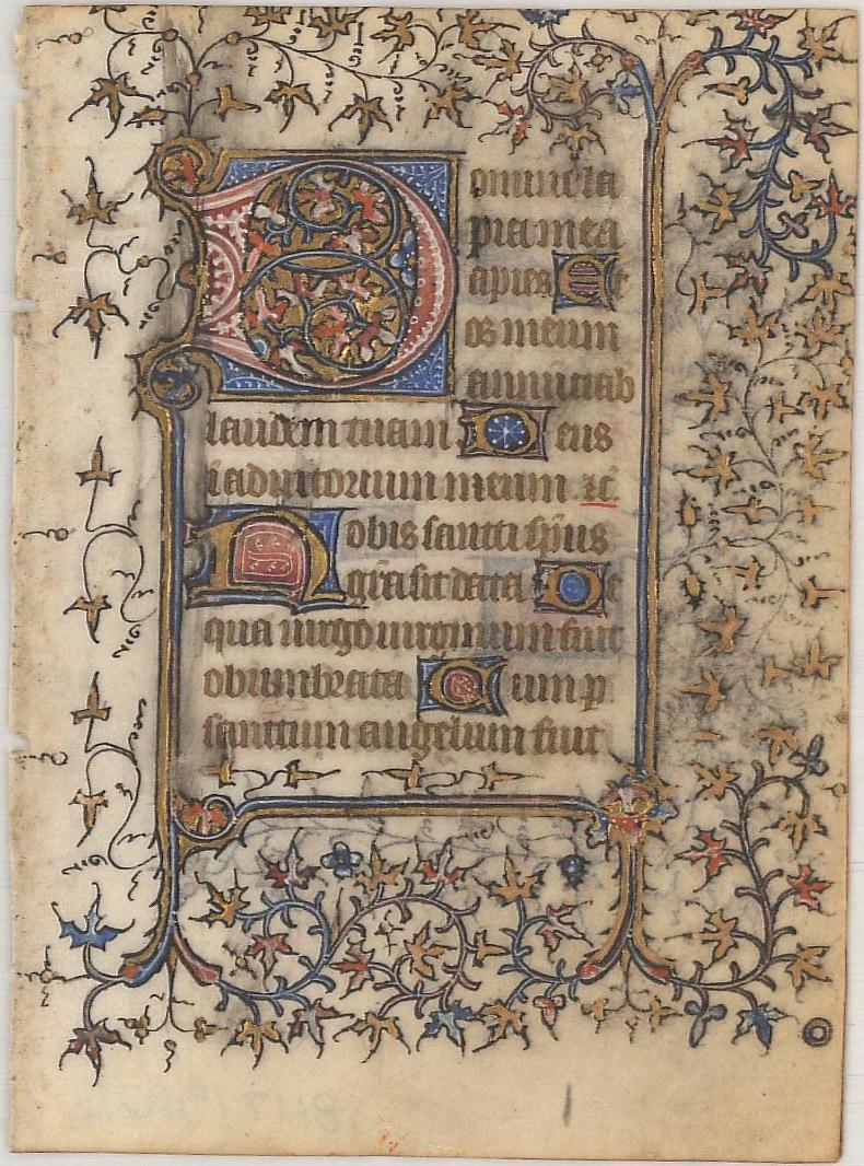 MANUSCRIPT, Medieval Manuscripts, Anon. (1 of 2)