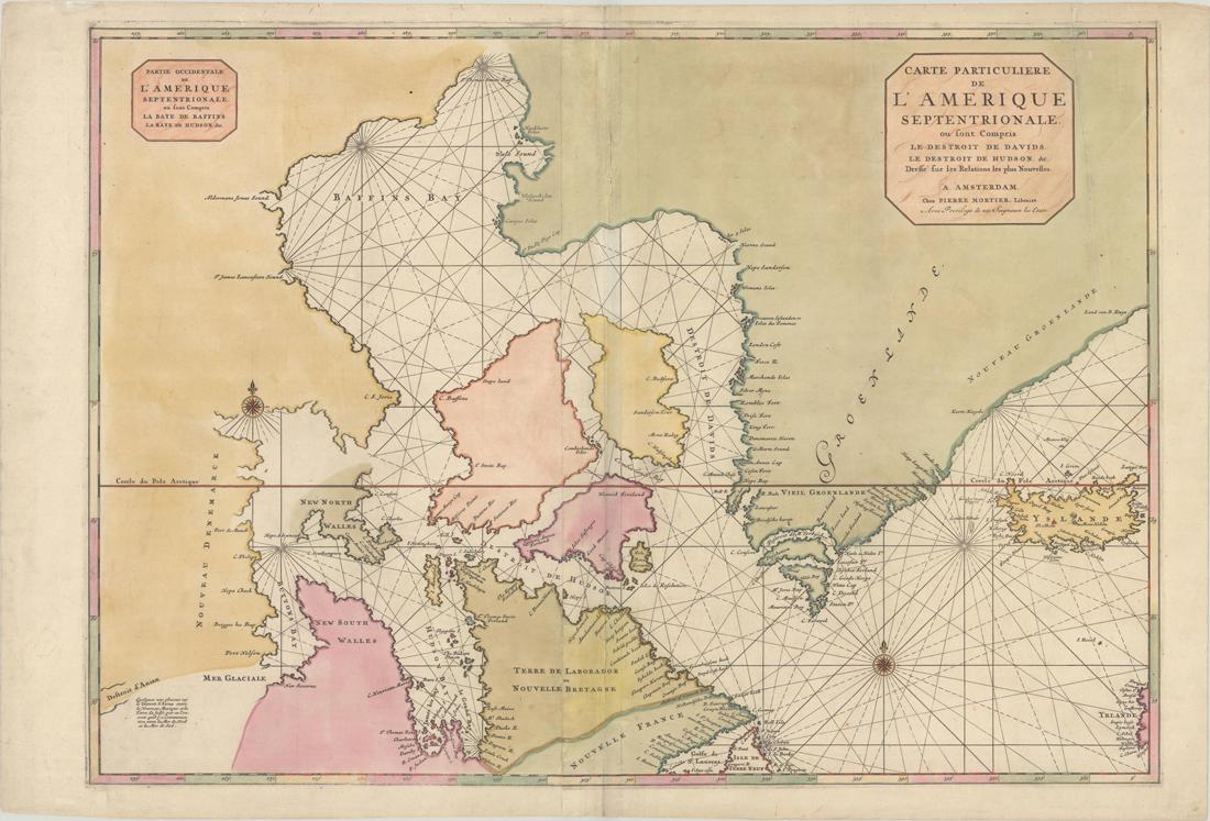MAP, Canada & Greenland, Mortier (1 of 1)