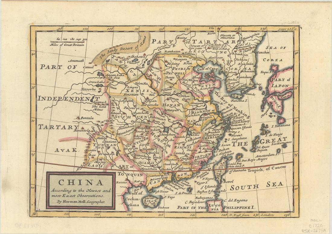 MAP, China, Korea & Japan, Moll (1 of 1)