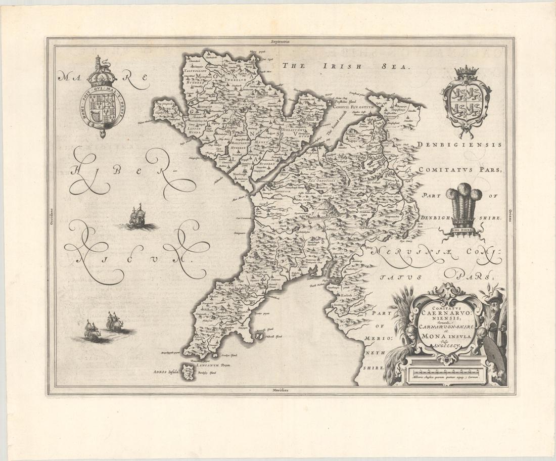 MAP, Wales, Blaeu (1 of 1)