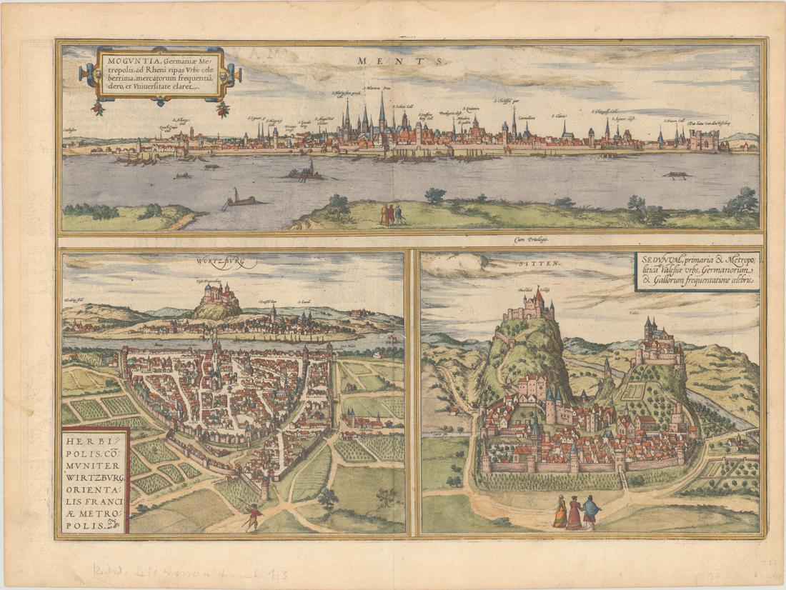 MAP, Germany, Braun & Hogenberg (1 of 1)