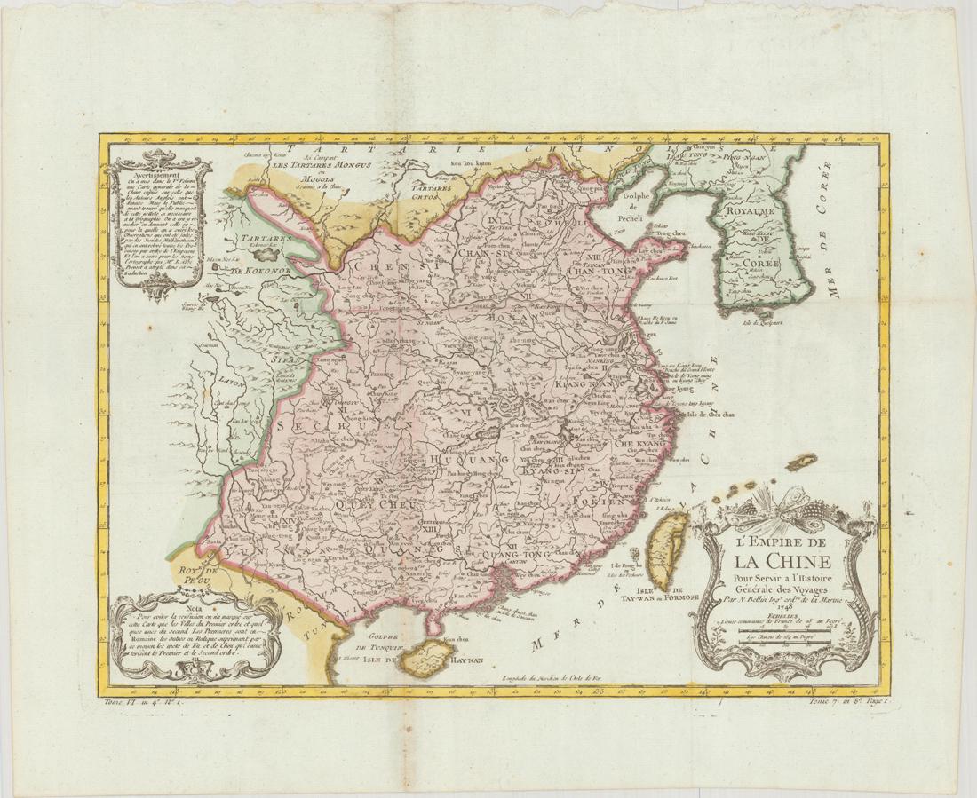 MAP, China & Korea, Bellin (1 of 1)