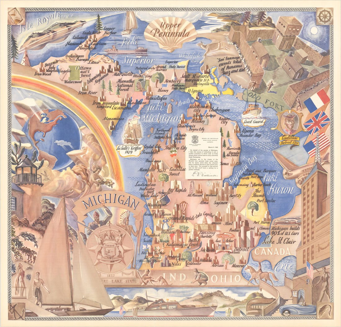 MAP, Michigan, Michigan Dept of Public Instruction (1 of 1)