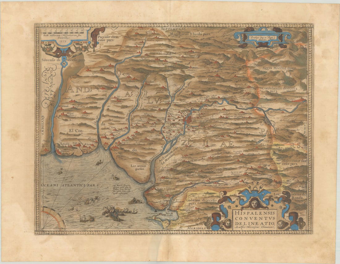 MAP, Spain, Ortelius (1 of 1)