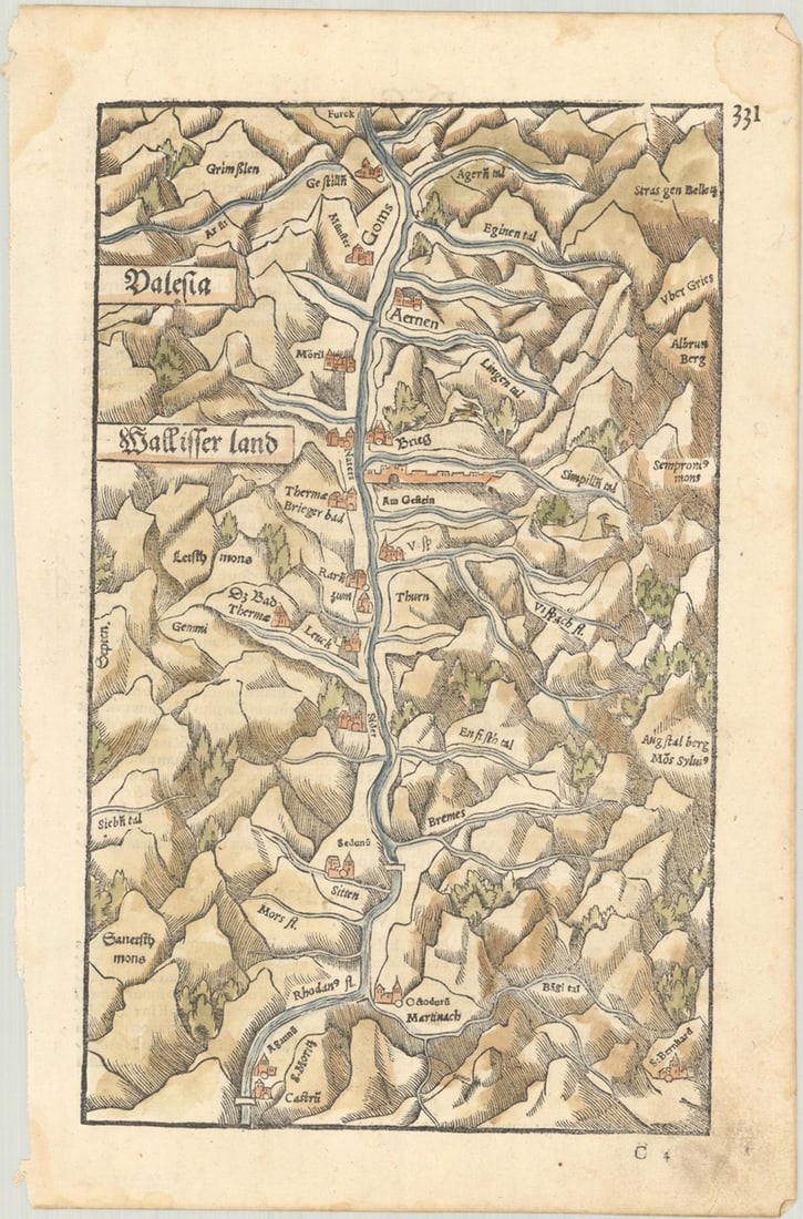 MAP, Switzerland, Munster (1 of 1)