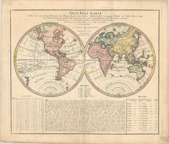 MAP, World, Homann Heirs