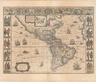 MAP, Americas, Blaeu