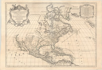 MAP, North America, Sanson