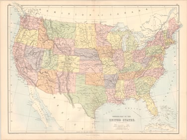 MAP, USA, Bartholomew