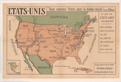 MAP, USA, Delattre
