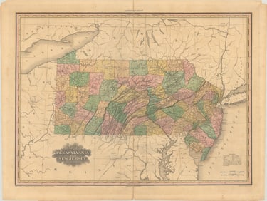 MAP, Mid-Atlantic USA, Tanner