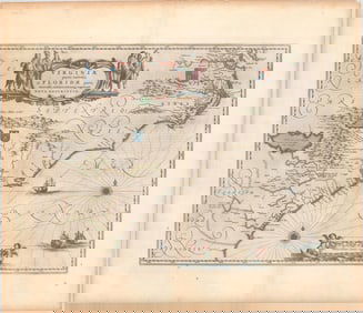 MAP, SouthUSA, Blaeu