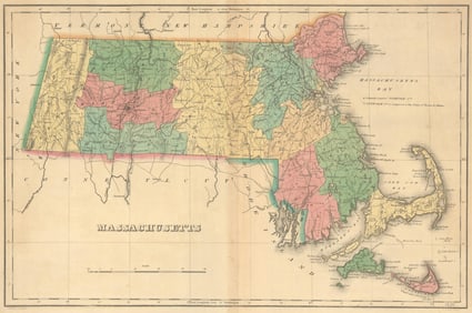 MAP, Massachusetts, Carey & Lea