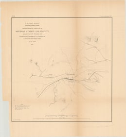 MAP, Wyoming, U.S. Coast Survey
