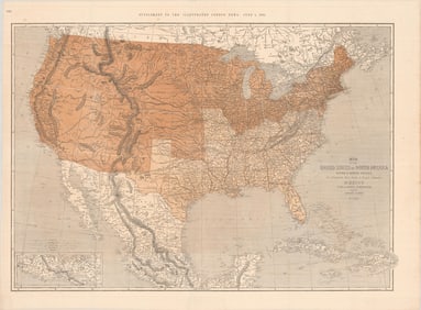 MAP, USA & Mexico, Ettling