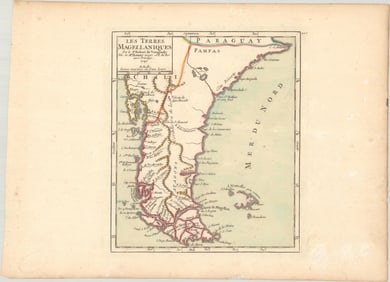 MAPS, South America, Robert de Vaugondy