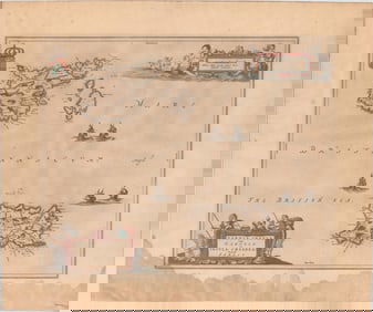 NO RESERVE: MAP, Channel Islands, Blaeu