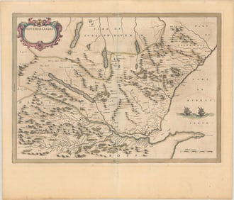 MAP, Scotland, Blaeu