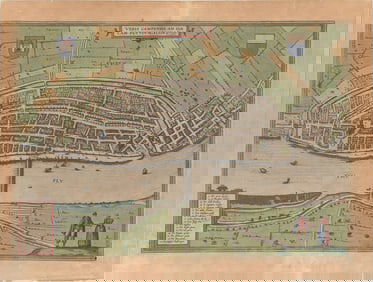 MAP, Netherlands, Braun & Hogenberg