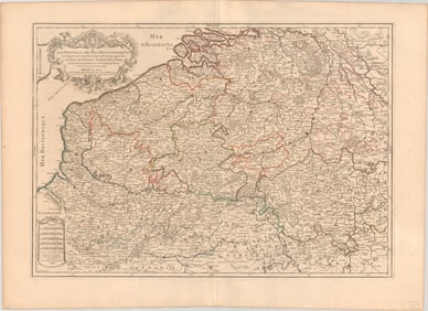 MAP, Low Countries, Sanson