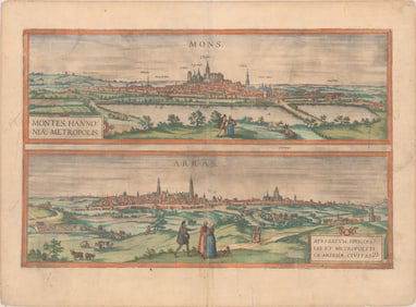 MAP, Low Countries, Braun & Hogenberg