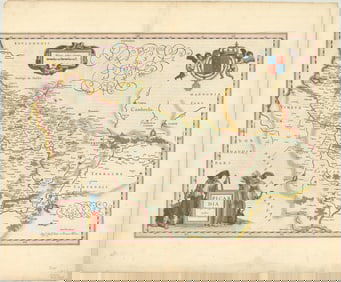 MAP, France, Blaeu