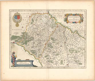 MAP, France, Blaeu