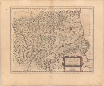 MAP, France, Blaeu