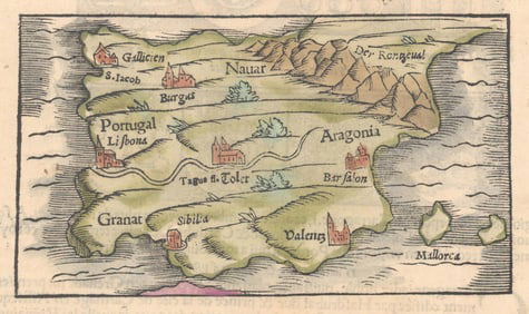 MAP, Spain & Portugal, Munster