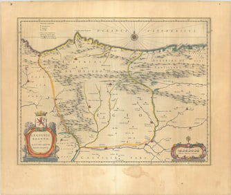 MAP, Spain, Blaeu