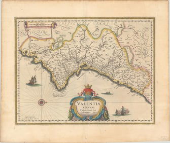 MAP, Spain, Blaeu