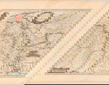 MAP, Germany, Blaeu