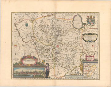 MAP, Germany, Blaeu