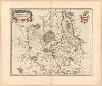 MAP, Germany, Blaeu