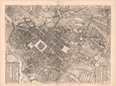 MAP, Poland, Braun & Hogenberg