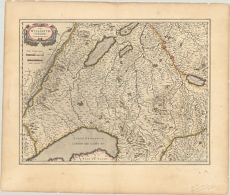 MAP, Switzerland, Blaeu