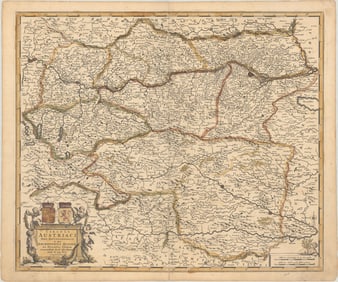 NO RESERVE: MAP, Austria, Wit