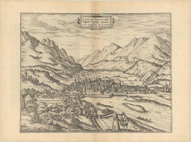 MAP, Austria, Braun & Hogenberg