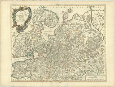 MAP, Russia, Robert de Vaugondy
