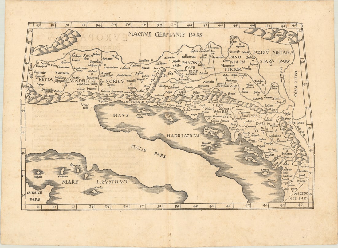 MAP, Balkans & Italy, Ptolemy (1 of 1)