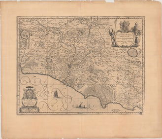 MAP, Italy, Blaeu