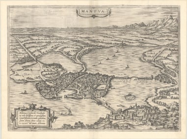 MAP, Italy, Braun & Hogenberg