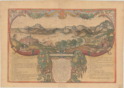 MAP, Italy, Braun & Hogenberg